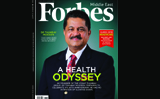 Dr. Thumbay Moideen Features on the Cover of Forbes Middle East Healthcare Issue